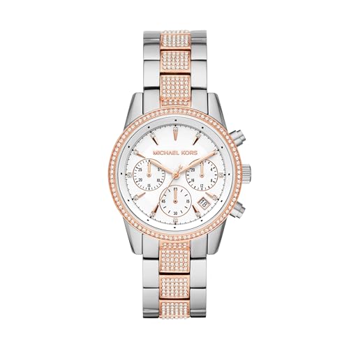 Michael Kors Bryant Chronograph Two-Tone Stainless Steel Women's Watch (Model: MK6651)
