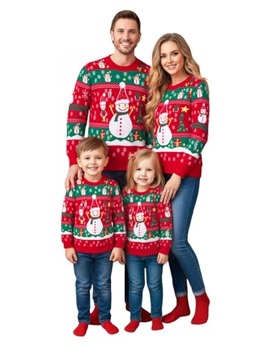 Becotal Weihnachtspullover Herren Ugly Christmas Sweater...