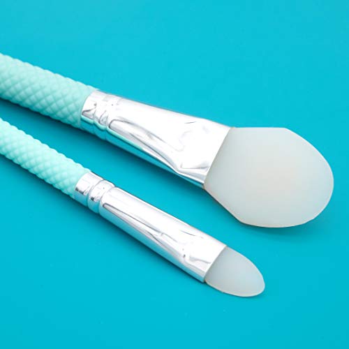 Moda Spa Face Mask Applicator Set, Includes, Large Round Spatula, And Small Pointed Spatula, Mint #TOP1