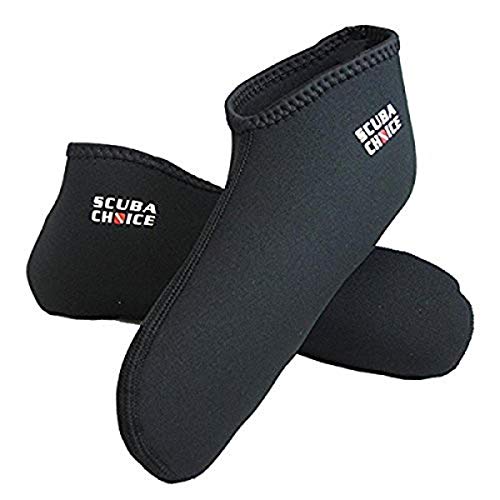Scuba Diving Snorkeling 3mm Neoprene Fin Socks Foot Protector (XS)