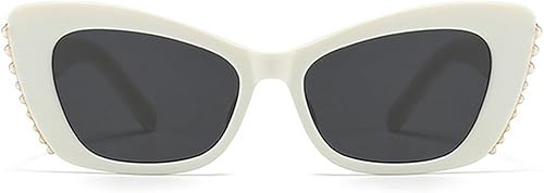 Miniatura 3 de Gafas de sol de perlas de moda para mujer, gafas de sol vintage lindas para hombre, gafas de