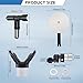 Airless Spray Gun Guide Tool Spray Paint Edger Guide with 2 Pcs Paint Baffles 2 Pcs 517 Airless Tips Sprayer Accessories for Airless Paint Sprayer