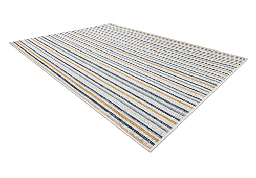 Tapis grand format SISAL Cooper intérieur extérieur étno pour balcon et chambre