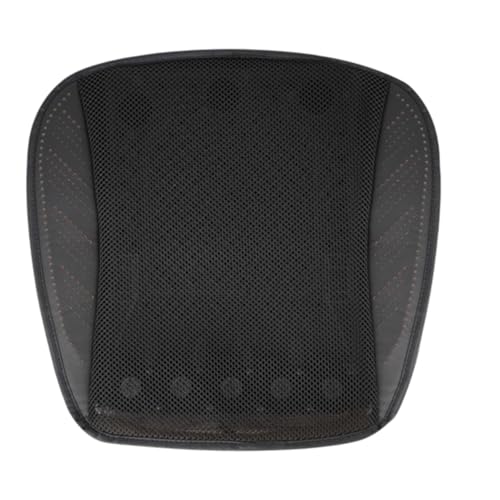 Coussin de siège auto aéré réglable avec ventilateurs pour confort conducteur