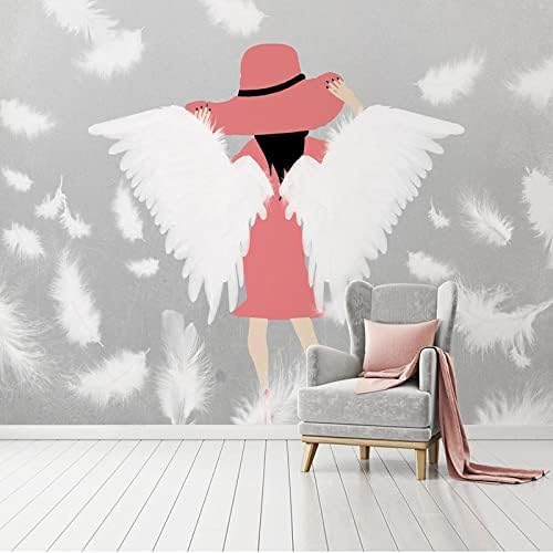 Papier peint 3D ciel coloré pour rénover un mur de salon fade