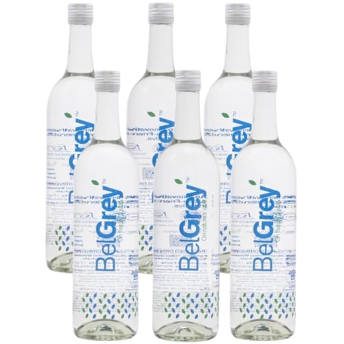 Image of Belgrey Waters Premium Glass Bottled Mineral Water 750ml Each, pH-Balanced, Chemical-Free, Natural Spring Taste, Mineral-Infused Hydration, Glass Bottle - Pack of 6