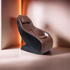 GLOBAL RELAX® | GURU Massage- und Entspannungssessel I Braun | 3 Massage-Modi | Luft-Vorprothesen-Funktion | 2D-Surround-Sound | Massagesessel mit Bluetooth I USB-System