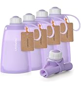 Momcozy Silikon Milch Aufbewahrungstasche, Wiederverwendbare Milchbeutel Für Muttermilch, 8,5 oz/...