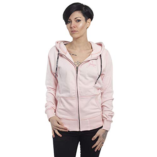 Preisvergleich Produktbild Yakuza Damen Basic Line Script Zip Hoodie Kapuzenjacke