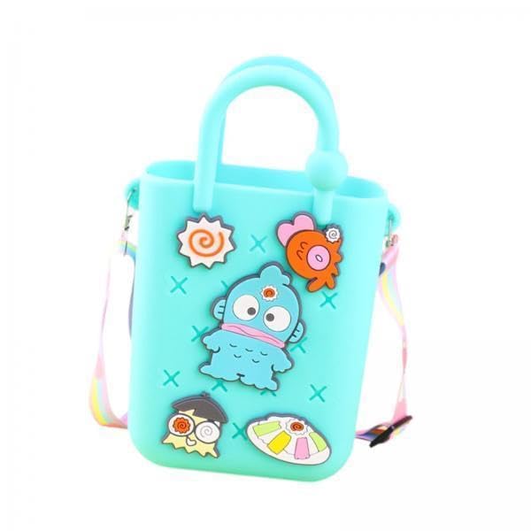 2xBeach Tote Bag Fashion Portable Open Hole Tote Bag Organizer Beach Holes Bag cyan bag charms | Clothing, Shoes & Accessories | Womens Handbags & Bags