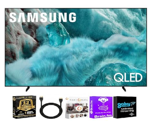 Samsung 98 Inch Class QN7F Series QLED 4K UHD Vision AI Smart TV with HDR Motion Xcelerator + HDMI Cable + Streaming Bundle + 12-Month CPS Protection