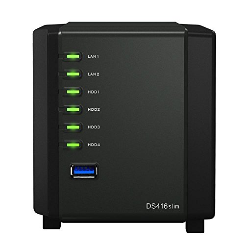 Synology DS416slim 4 Bay Desktop-NAS-Gehäuse