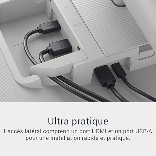 Dell 34 Plus USB C Écran PC S3425DW WQHD 3440x1440 21:9 Incurvé 120Hz VA 1ms AMD FreeSync Premium HDR10 Réglage en Hauteur Haut parleurs intégrés 2 USB C 2 HDMI 2 USB Garantie - vue 8