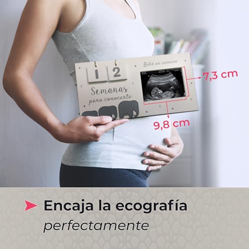 Miniatura 8 de Regalos Para Embarazadas. Marco Portafotos Ecografia Bebe Calendario, Regalos Embarazadas Originales, Madre Primeriza, Anunciar Embarazo Abuelos, Futuro Papá, Futura Mamá, Sorpresa Embarazada