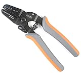 アイウィス(IWISS) 精密圧着ペンチ オープンバレル端子用 0.08-0.5mm2極小端子用 IWS-2820M