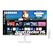 SAMSUNG 27-Inch M5 (M50D) Series FHD Smart Monitor with Streaming TV, Speakers, HDR10, Gaming Hub, Multiple Ports, Workout Tracker, Vision Accessibility Tools, LS27DM501ENXZA, 2024