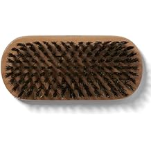 Brush Strokes Firm Military Style Boar Bristle Brush, Normal Fine or Damaged Hair, Reduces Static