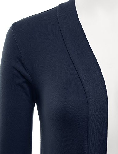 Image of LALABEE Women's Draped Open-Front Long Sleeve Light Weight Cardigan (S~3XL)