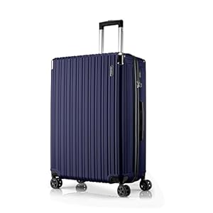 FLIEE Large Suitcase Hard Shell | Lightweight Suitcase | Aluminum Telescopic Handle | TSA 3 Digit Combination Lock | 4 Dual Spinner Wheels | Large 28" Hold Check in Luggage | (Blue, Large 28")