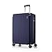 FLIEE Large Suitcase Hard Shell | Lightweight Suitcase | Aluminum Telescopic Handle | TSA 3 Digit Combination Lock | 4 Dual Spinner Wheels | Large 28" Hold Check in Luggage | (Blue, Large 28")