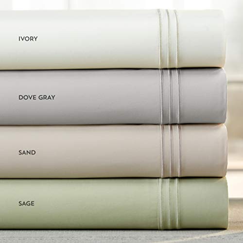 Purecare Elements Recovery Sheet Set Featuring Celliant Fibers, Precision-Fit Corners & Enveloping Pillowcases, King, Sage (Pcscel-K-Gn) #TOP7