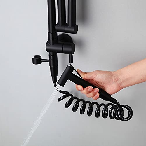 Robinet de cuisine mural pliable pour libérer l'espace d'évier encombré - 5