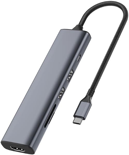 WODHAZNC 3 0 Suitable for Computer Converter Splitter Expansion Dock Expander Adapter - 1