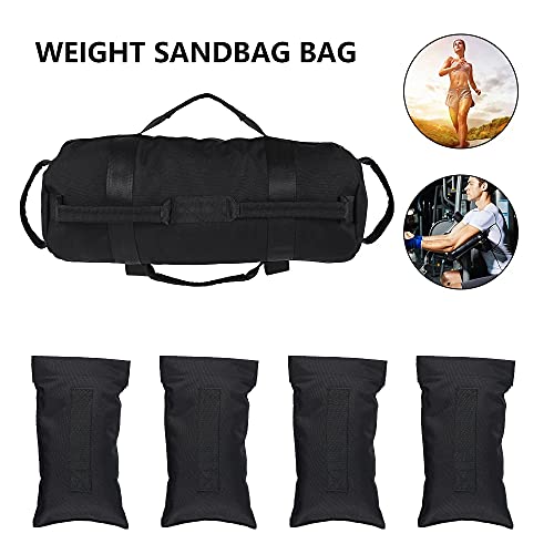 Saco de arena de peso ajustable para entrenamiento de fuerza y entrenamientos funcionales de fitness