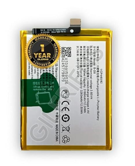 Image of Original B-D9 Battery for Vivo V9 | V9Pro | Y85, 1723 Battery with 1 Year warrenty****(H26)