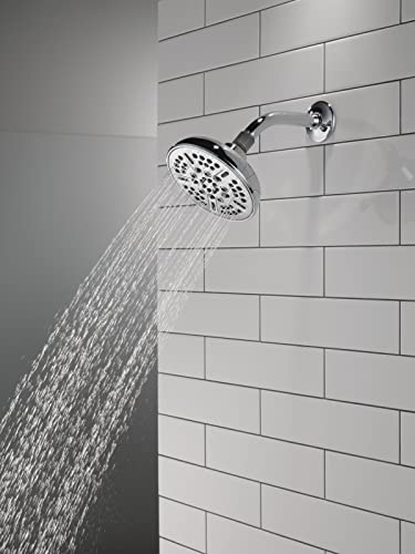 Delta Faucet 8-Spray Touch-Clean Chrome Shower Head, Delta Shower Heads, Showerhead, Shower Head Chrome, 2.5 GPM Water Flow, Chrome 75898 - Thumbnail 2