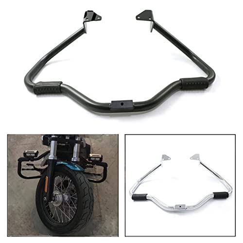 Defensas de motor cromadas Dyna FXDB FXDF, protección premium de acero reforzado 3
