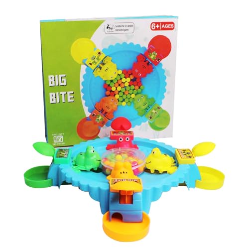 Image of MAJIK Hungry Frog Game for Kids Frog Eating Beans Toy for Boys and Girls 2-4 Players Board Game for Family Best Birthday Gift for Kids