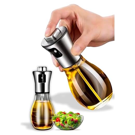 IPEA Oliefles van glas, 170 ml, voor olie en azijn, verstuiver voor thuis, keuken, restaurant, spuitfles voor salade, vlees, lunch en diner, sproeidispenser voor vloeistoffen
