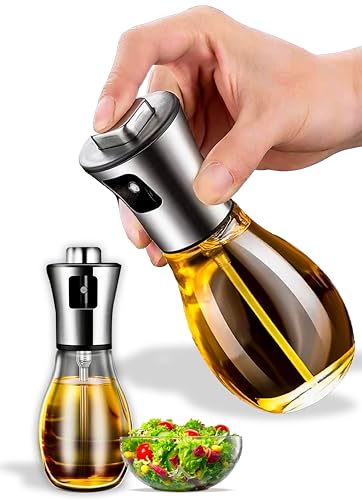 IPEA Ölsprüher 170 ml für Öl und Essig – Ölspray für die Küche - Zerstäuber für Zuhause, Restaurant – Sprühflasche für Salat, Fleisch, Mittag- und Abendessen – Sprühspender für Flüssigkeiten