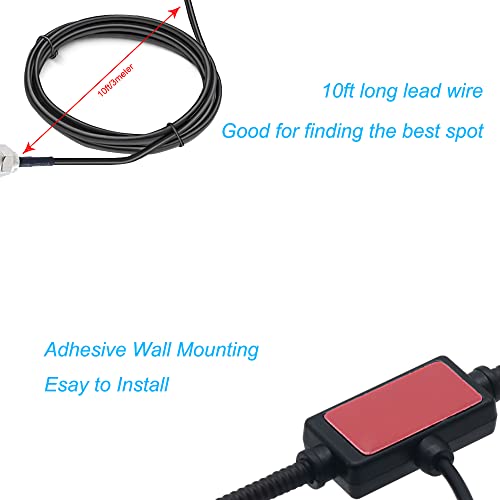 Jszaahz Fm Antenna For Stereo Receiver Indoor, Jszaahz Upgrade Fm Radio Antenna With 4 Type Adapters For Home Stereo Receiver Bose Wave Radio Sony Yamaha thumb #4