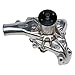 PRW 1435015 Polished Aluminum High Performance Water Pump for Small Block Chevy V8-V6