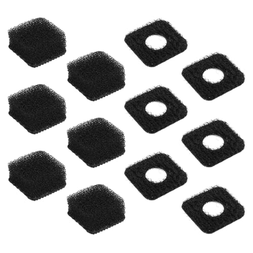 BOXOB 6 Sets Microphone Wind Muff for Insta 360 X4/X3 Camera, Anti-Noise Sponge Mic Windshield Windscreen Replacement Wind Noise Reduction Cover Accessories for Clear Audio