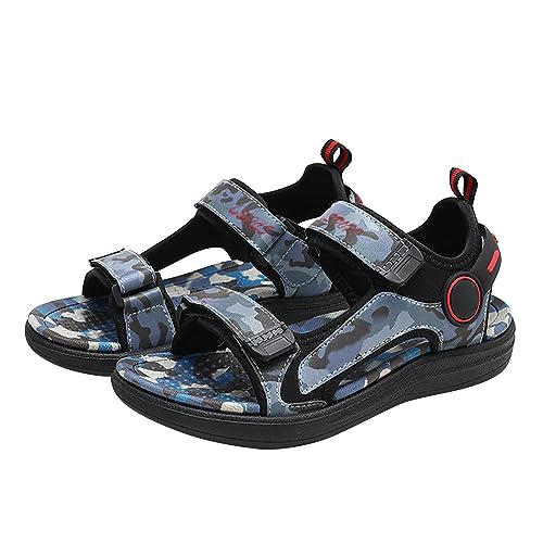 Generic Boys Sandals Kids Summer Sandals Toddler Little Boys Closed Toe Athletic Hiking Outdoor Sport Sandals Old People Sandals
