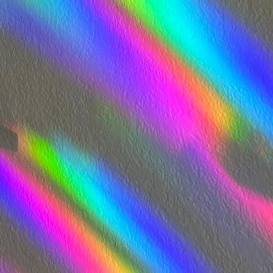 Rainbow Symphony – Rainbow Suncatcher Window Film, Diffraction Window Film, Stained Glass Window Cling, Holographic Prismatic Film, Ambrosia Pattern, 12" X 18", Made in USA
