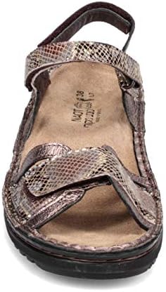 NAOT Footwear Women's Aeres Sandal Golden Python Lthr/Radiant Copper Lthr 7 M US | Image 2