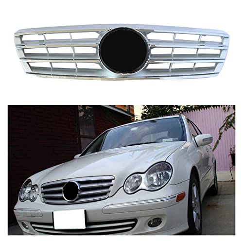 Remplacer calandre cassée Classe C W203 avec cette grille de calandre voiture ajustement parfait - 5