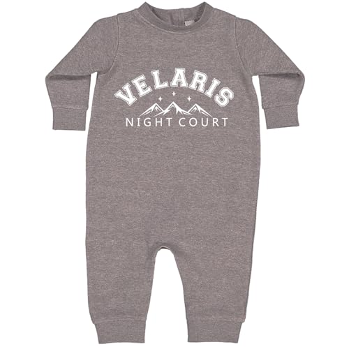 Velaris Night Court Squad Starfall Infant Fleece Rompers, Warm, Adorable