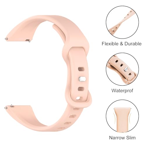 3 Pack de Correas Slim para Reloj Garmin 20mm Silicona miniatura 2