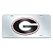FANMATS NCAA University of Georgia Bulldogs Plastic License Plate (Inlaid)