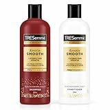 TRESemmé Keratin Smooth Shampoo & Conditioner Set 500ml Each – Professional Hair Care with Hydrolysed Keratin, Anti Frizz Control, Smoothing Shampoo and Conditioner for Smooth, Shiny Hair