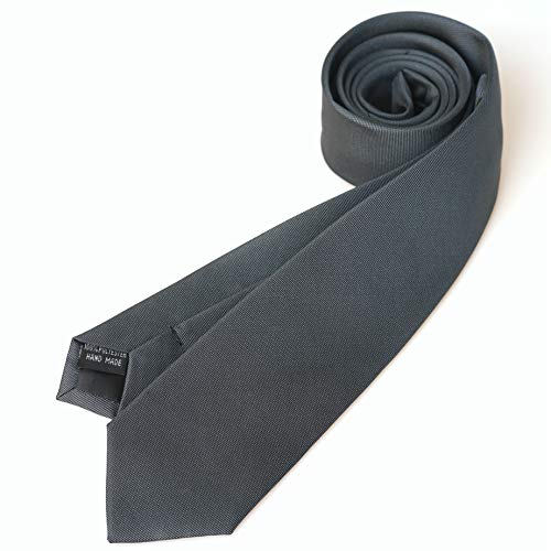 Image of Skinny Solid Ties for Men, 2.5 inch Slim Plain Neckties 4-Pack