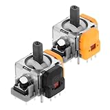 Alipis 2 Stück High precision Joystick Ersatz für Controller mit Einstellbarem Hall effekt...