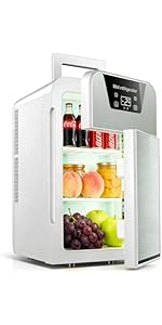 ミニ冷庫 22L 冷蔵庫 保冷・保温両用 コンパクト ゴールド PSE認証 Amazon | Rakutool 冷蔵庫 ミニ冷庫 車載冷蔵 22L 小型冷蔵庫 ミニ保冷