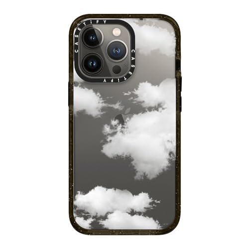 Coque iPhone 13 Pro CASETiFY Clouds White protection transparente rigide - 4