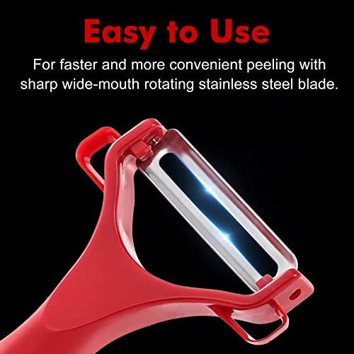 image for GDL Vegetable Peeler - Julienne Peeler Y-Peeler Set Veggie Peeler Slic